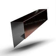 Планка завершающая сложная 30х25х2000 (PURMAN-20-Argillite-0.5)